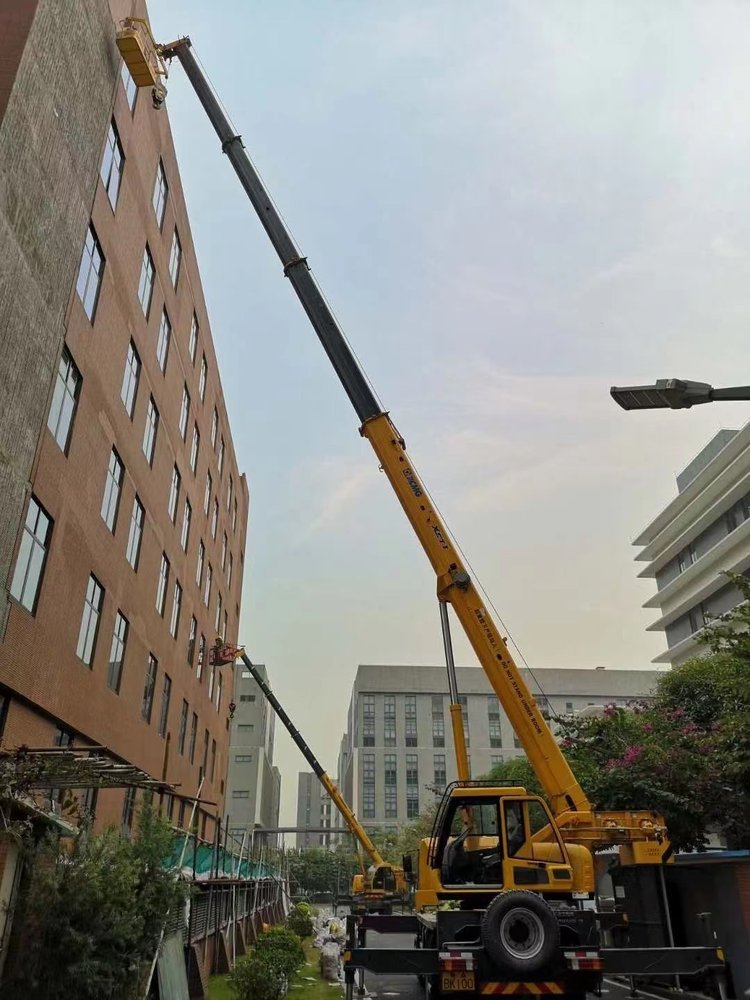 湘阴厂房搬迁全流程：吊车出租+人工协调更佳方案