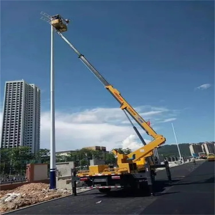 湘阴维修路灯的曲臂升降车出租